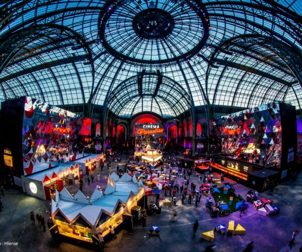 scénographie cinema paradiso MK2 au grand Palais