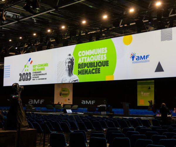 Scénographie congrès paris
